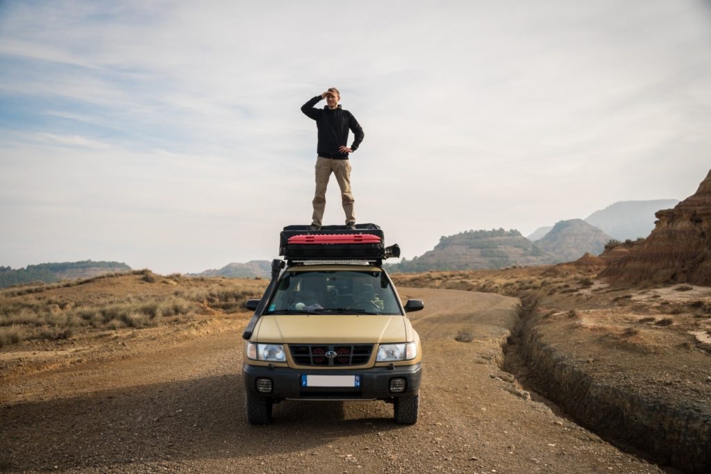 subaru forester overland desert